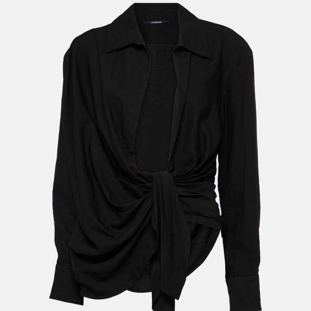 Jacquemus Bahia Tie-Up Shirt